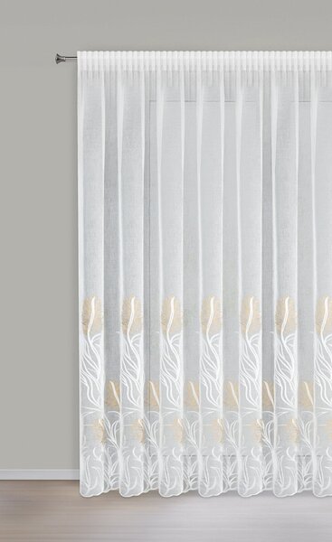 ZÁCLONA NA PÁSKE TILDA 400X270 CM LISTY
