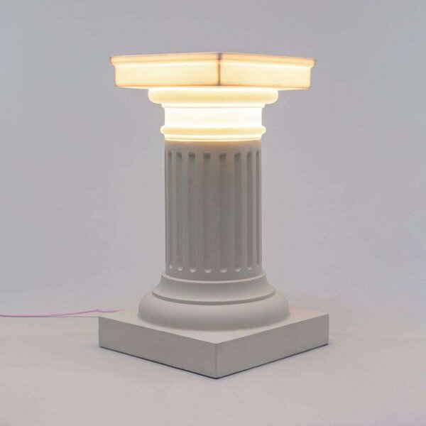 Stolové Lampa SELETTI, Biela, Obývacia izba, Iné