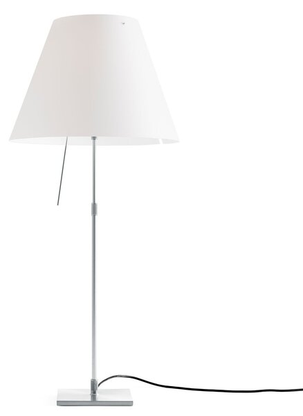 Stolové Lampa Luceplan, Costanza, stmievateľné, Biela, Obývacia izba, Kov, Dizajnový