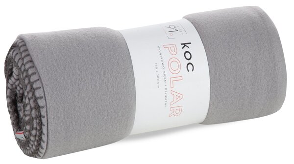 DEKA POLAR 150X200 CM STRIEBORNÁ