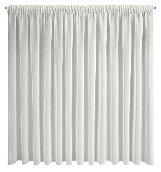 ZÁCLONA NA PÁSKE KLEO 350X270 CM BIELA