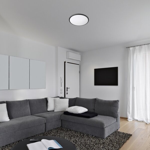 Rabalux 71126 - LED Stropné svietidlo ENGON LED/18W/230V 3000K čierna 27 cm