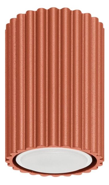 Sollux SL.1625 - Bodové svietidlo KARBON 1xGU10/10W/230V 10 cm červená