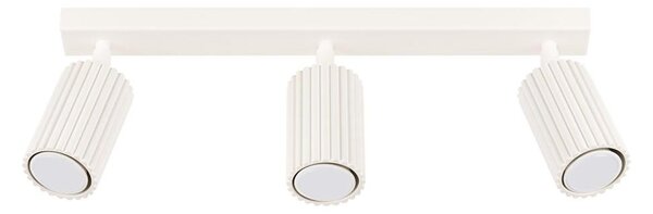 Sollux SL.1600 - Bodové svietidlo KARBON 3xGU10/10W/230V krémová