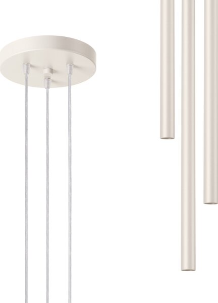 Sollux SL.1515 - Luster na lanku PASTELO 3xG9/8W/230V krémová