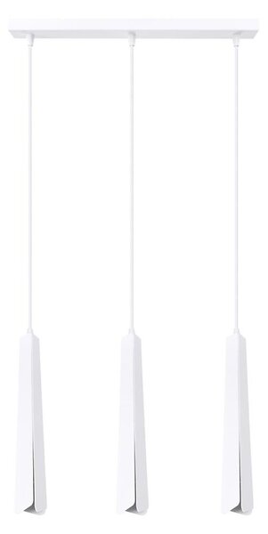 Sollux SL.1399 - Luster na lanku PRYSM 3xG9/8W/230V biela