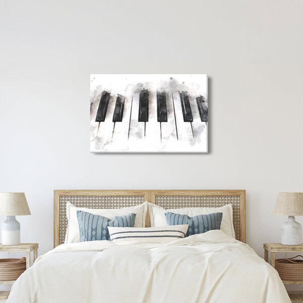 Obraz - Piano, aquarel (90x60 cm)