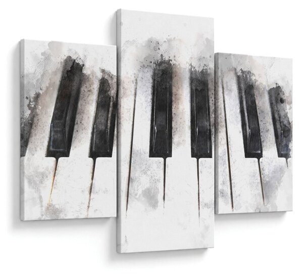 Obraz - Piano, aquarel (90x60 cm)