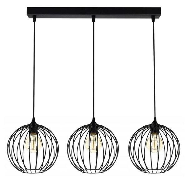 Luster na lanku MATT 3xE27/60W/230V