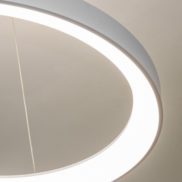 Brilagi - LED stmievateľný luster FALCON II LED/108W/230V 3000-6500K pr. 80 cm biela + diaľkové ovládanie