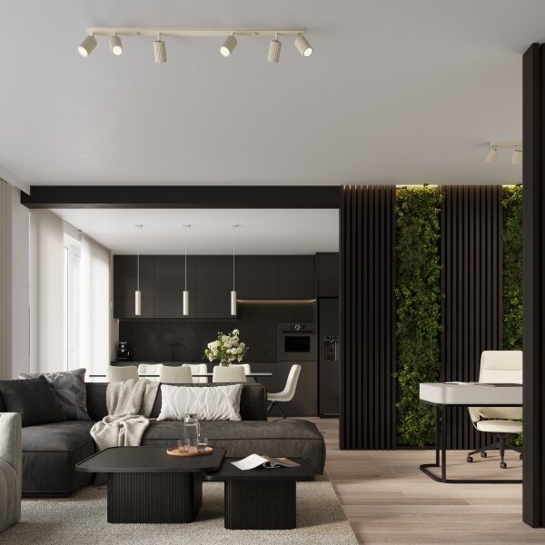 Brilagi - LED bodové svietidlo CRESTO 6xGU10/10W/230V krémové