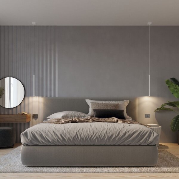 Sollux SL.0465 - Luster na lanku PASTELO 1xG9/8W/230V biela