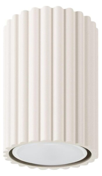 Sollux SL.1587 - Bodové svietidlo KARBON 1xGU10/10W/230V 10 cm krémová