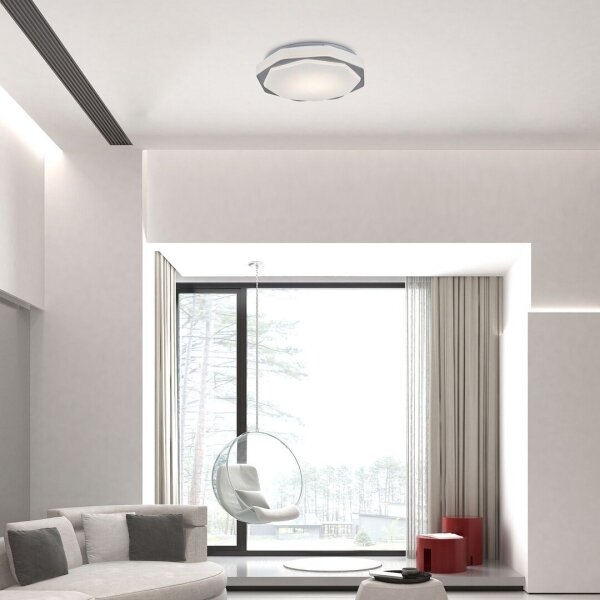 Rabalux 71046 - LED stmievateľné stropné svietidlo DETTORA LED/18W/230V s diaľkovým ovládaním