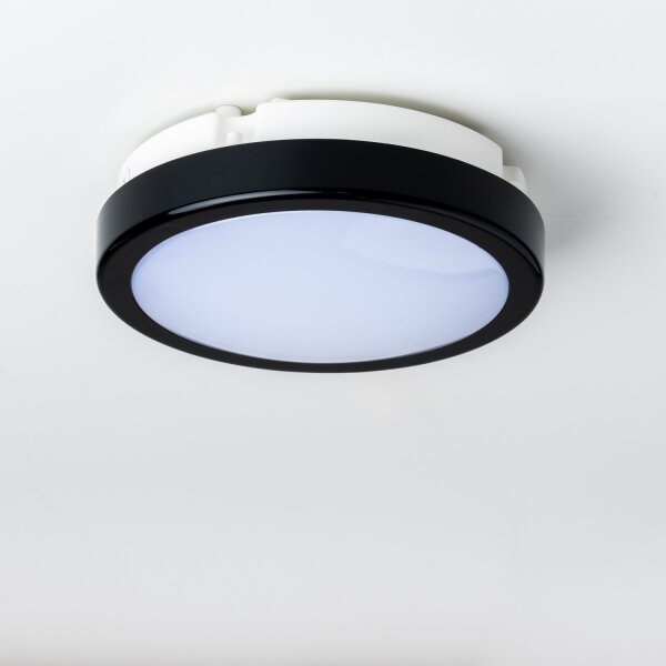 Brilagi - LED Kúpeľňové stropné svietidlo PERA LED/12W/230V pr. 18 cm IP65 čierna