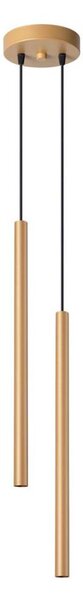 Sollux SL.1305 - Luster na lanku PASTELO 2xG9/8W/230V zlatá
