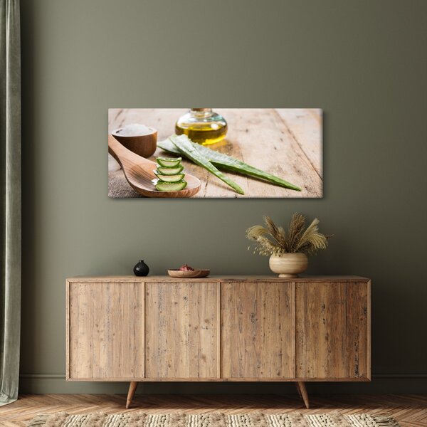 Obraz - Aloe vera (120x50 cm)