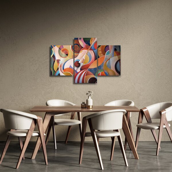 Obraz - Hudobný abstrakt (90x60 cm)