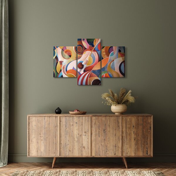 Obraz - Hudobný abstrakt (90x60 cm)