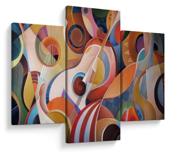 Obraz - Hudobný abstrakt (90x60 cm)