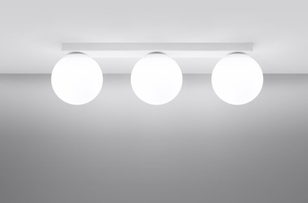 Sollux SL.1148 - Stropné svietidlo YOLI 3xG9/12W/230V biela