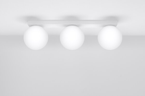 Sollux SL.1148 - Stropné svietidlo YOLI 3xG9/12W/230V biela