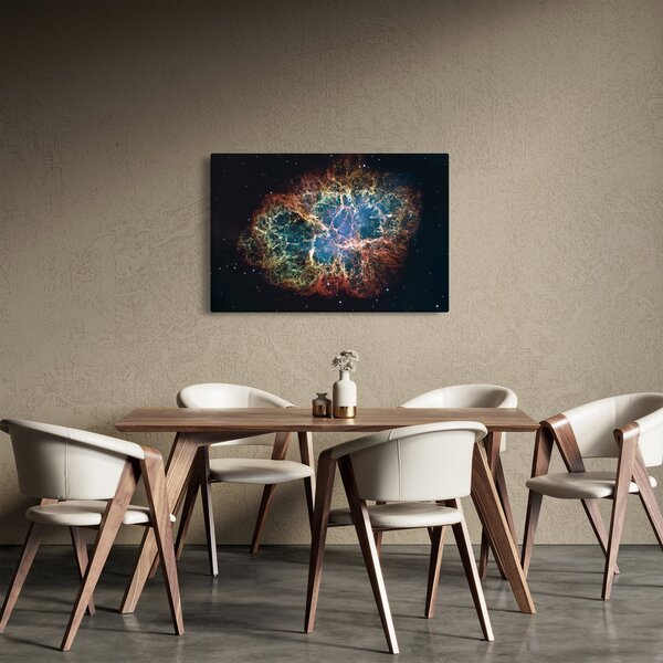 Obraz - Krabie hmlovina (90x60 cm)