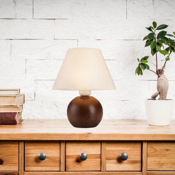 Stolná lampa JUTA 1xE27/60W/230V - FSC certifikované