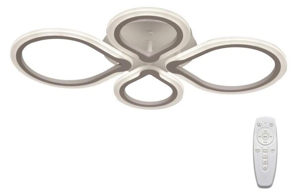 LED Stmievateľné stropné svietidlo s diaľkovým ovládačom TRIESTE LED/52W/230V