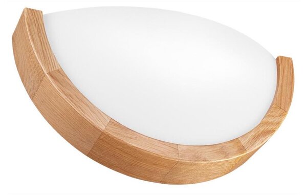 Nástenné svietidlo OAK SLIM 1xE27/60W/230V dub