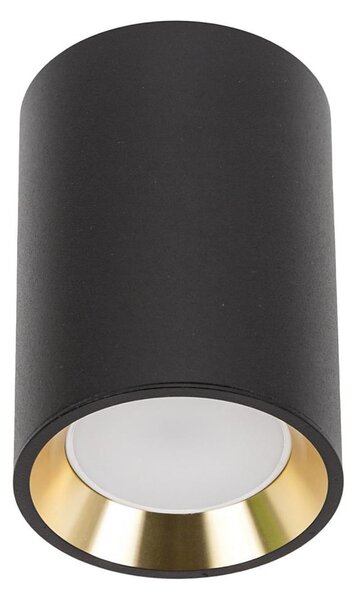Bodové svietidlo CHLOE 1xGU10/35W/230V okrúhly čierna/zlatá