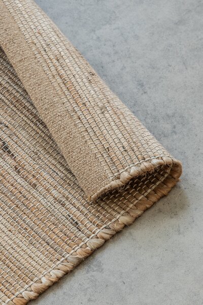 Hanse Home , Kusový koberec Handloom 105961 Dhaka Beige, 60x90, béžová, chodba / predsieň
