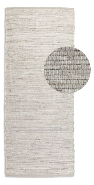 Hanse Home , Behúň Handloom 105960 Dhaka Ivory White, 80x200, biela, chodba / predsieň