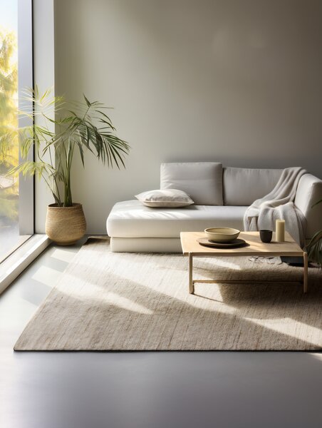 Hanse Home Kusový koberec Handloom 105962 Dhaka Grey Brown - 60x90 cm