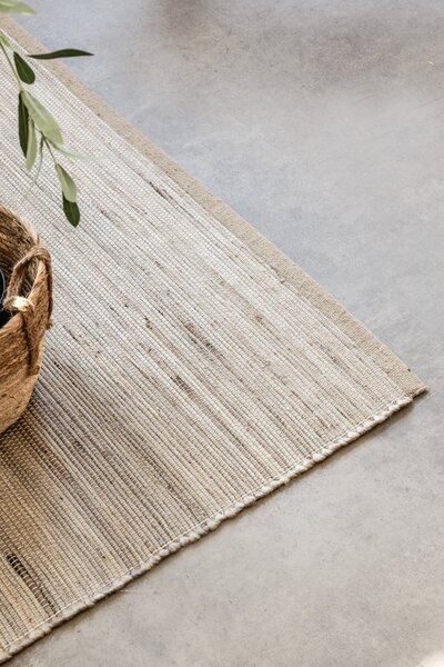 Hanse Home Kusový koberec Handloom 105962 Dhaka Grey Brown - 60x90 cm