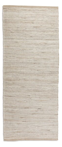 Hanse Home , Behúň Handloom 105962 Dhaka Grey Brown, 80x200, béžová, chodba / predsieň