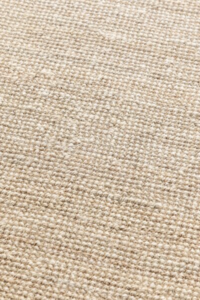 Hanse Home , Kusový koberec Bouclé Jute 105973 Ivory White, 60x90, béžová, chodba / predsieň