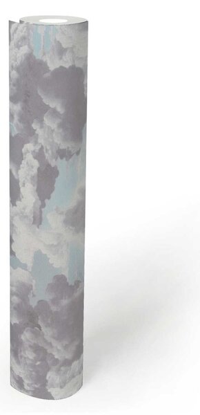 A.S. Création | Vliesová tapeta na stenu Michalsky 39985-6 | 0,53 x 10,05 m | biela, modrá, šedá