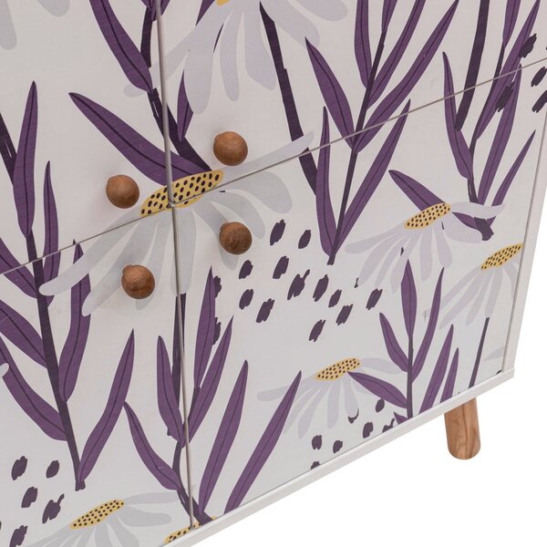 Biela skrinka 95x111 cm Multilux – Kalune Design