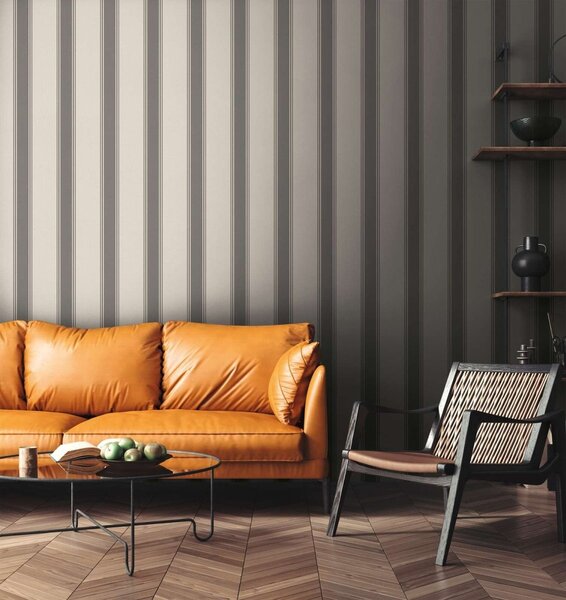 A.S. Création | Vliesová tapeta na stenu Michalsky 39983-2 | 0,53 x 10,05 m | šedá, čierna
