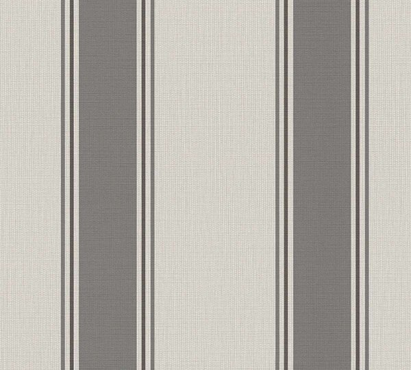 A.S. Création | Vliesová tapeta na stenu Michalsky 39983-2 | 0,53 x 10,05 m | šedá, čierna
