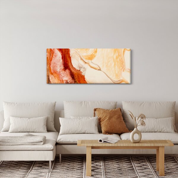 Obraz - Abstraktná maľba (120x50 cm)