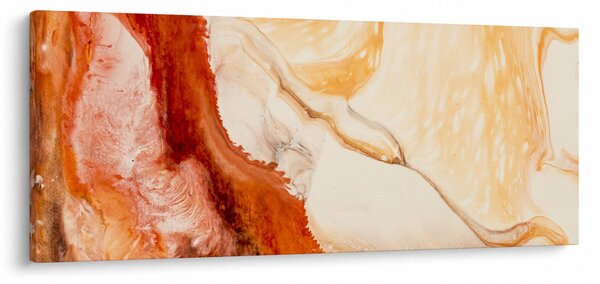 Obraz - Abstraktná maľba (120x50 cm)