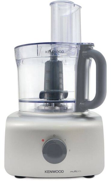 Kenwood FDP645SI Multipro Home Food Processor / 2 rýchlosti / pulzná funkcia / 1000 W / 1,5 l / plast / strieborná