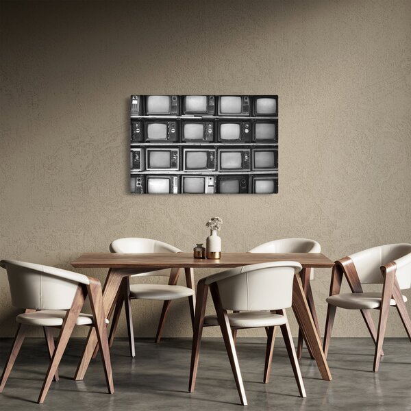 Obraz - Retro televízie (90x60 cm)