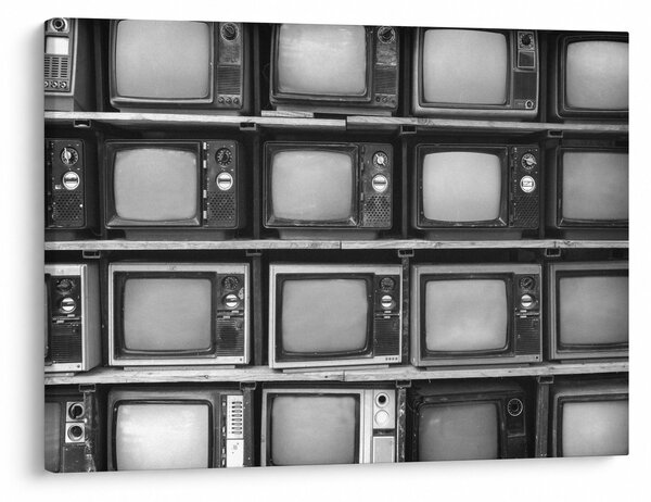 Obraz - Retro televízie (70x50 cm)
