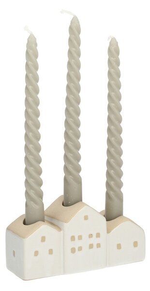 Svietnik Hauses 13x5x7cm white