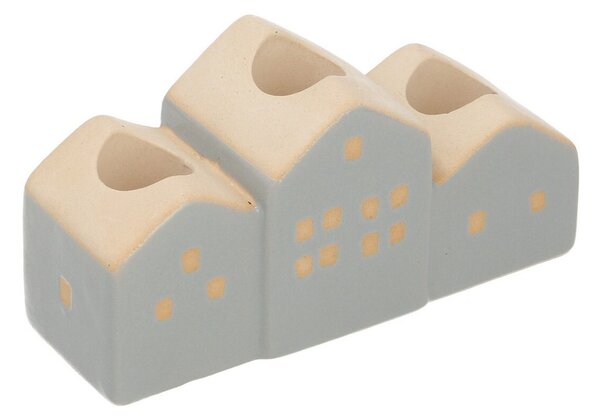 Svietnik Hauses 13x5x7cm grey