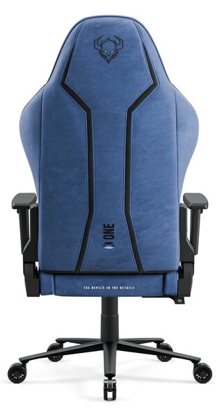 Látkové herné kreslo Diablo X-One 2.0 Night Blue, Normal Size