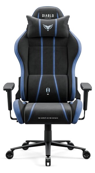 Látkové herné kreslo Diablo X-One 2.0 Night Blue, Normal Size